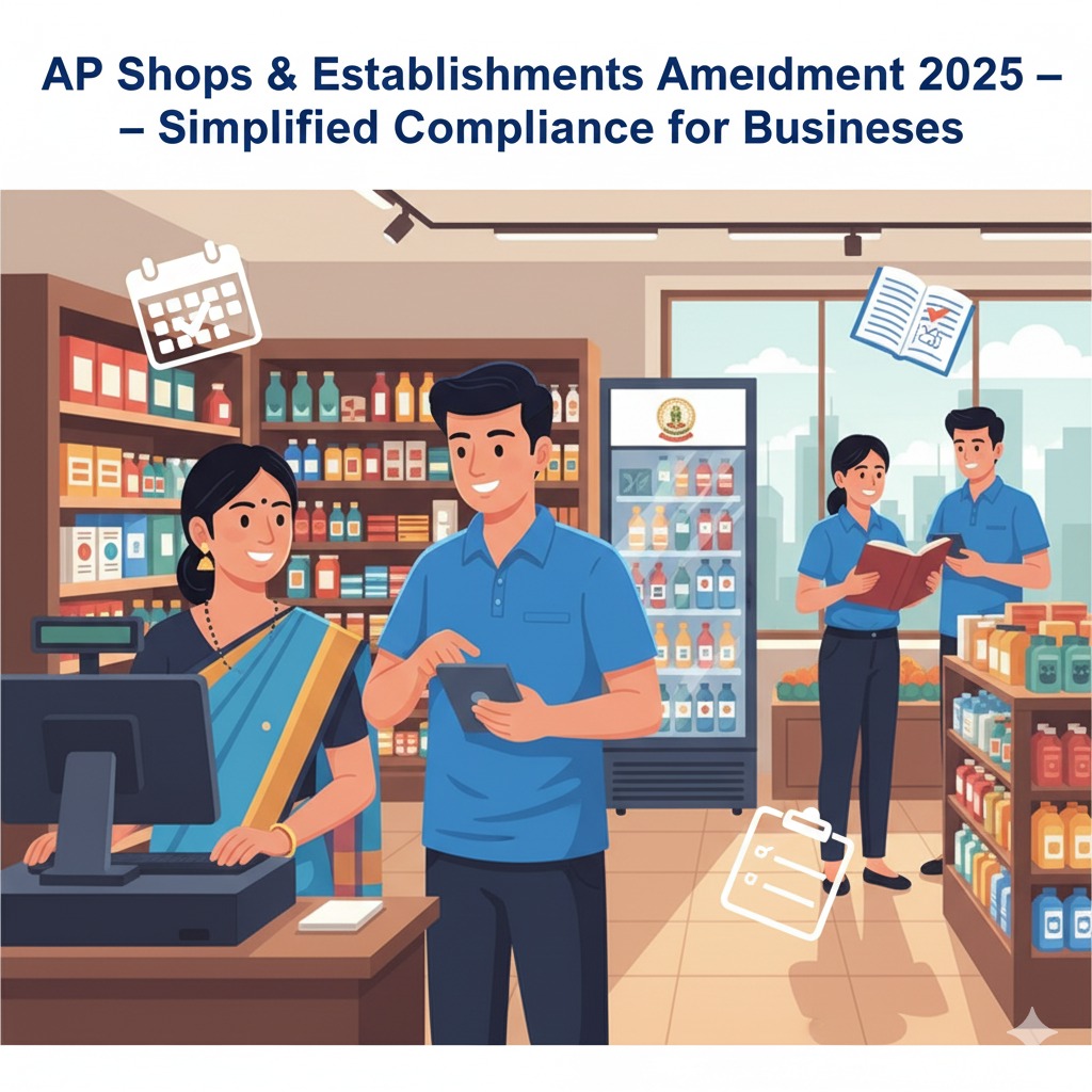 Andhra Pradesh Government Notifies Commencement of the Andhra Pradesh Shops and Establishments (Amendment) Act, 2025
