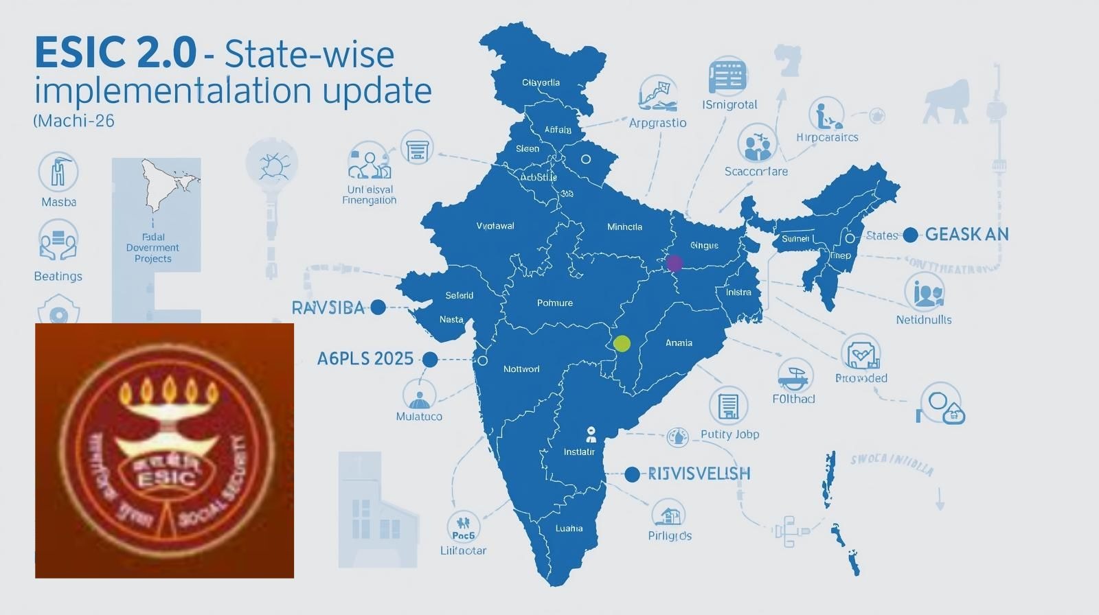 ESIC Issues Updated State-wise Implementation List as on 1st November 2025