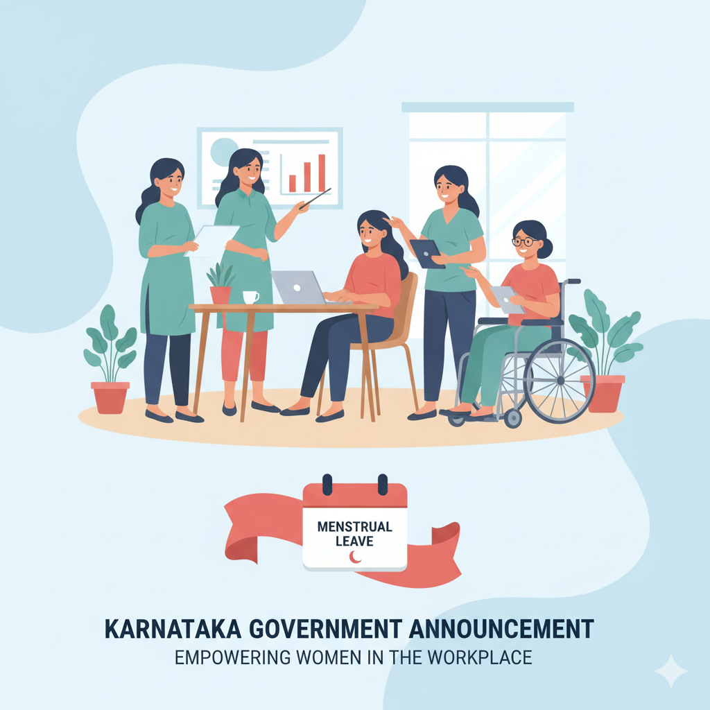 Karnataka Government Notifies One-Day Paid Menstrual Leave for Women Employees
